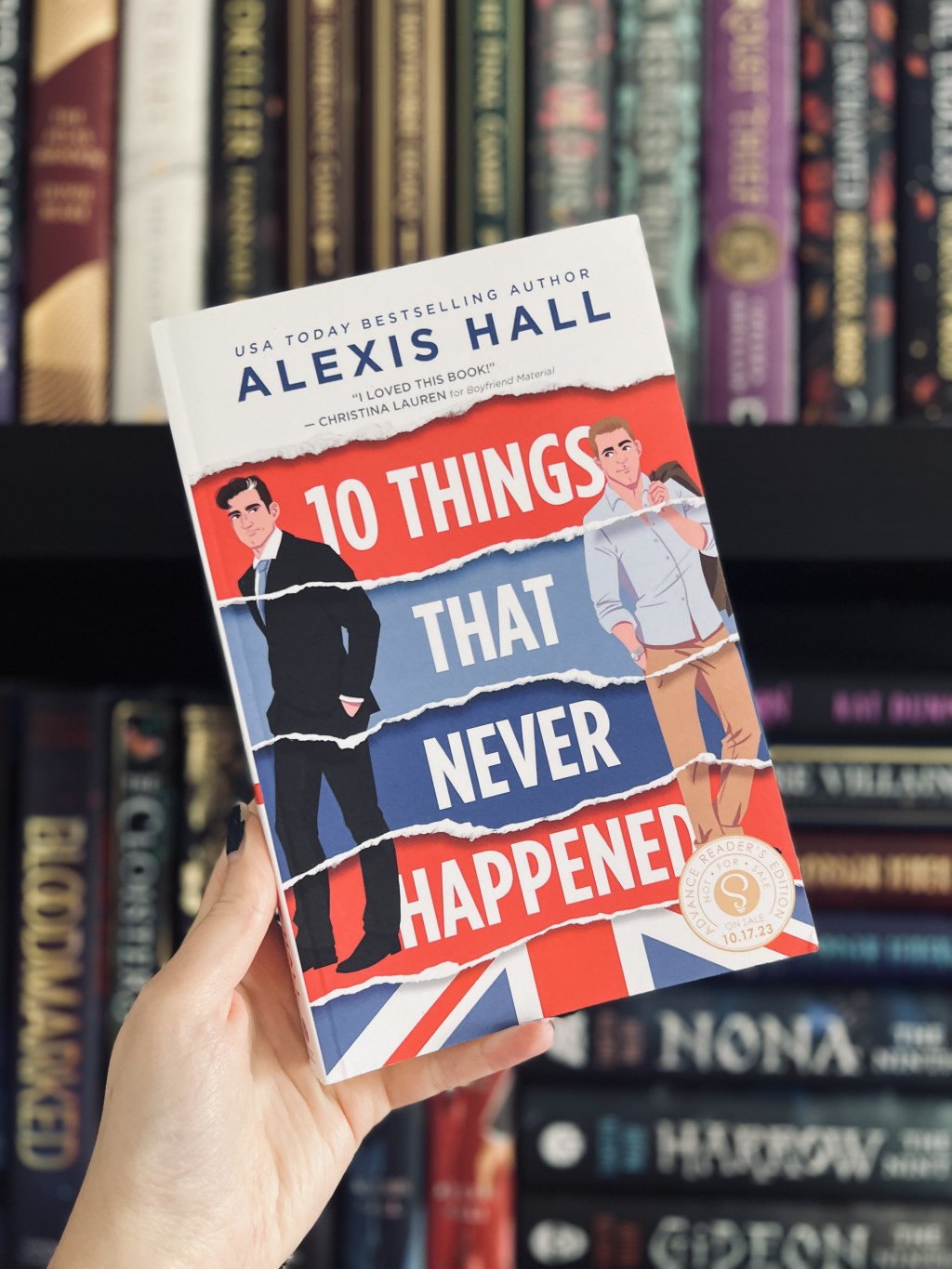 Review: 10 Things That Never Happened by Alexis Hall